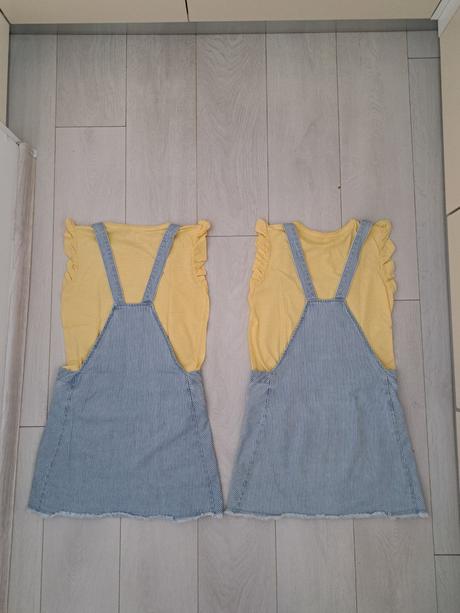 Riflové sukne s tričkmi, f&f,140