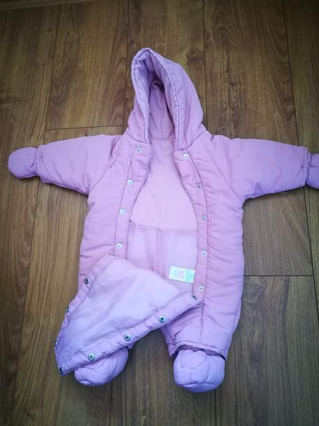 Zimný overal pre dievčatko, veľkosť 0-3 mesiace, mothercare,62