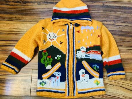 Indiánsky sveter -handmade, 92