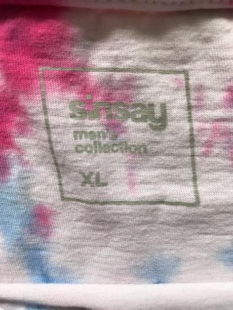 2 tričká, sinsay,m