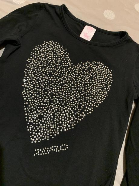 Tričko so srdiečkom, 116