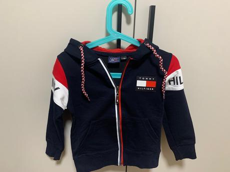 Tmavomodrá detská tepláková súprava, 104