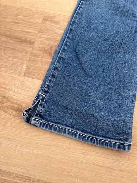 Bootcut rifle s vysokým pásom, s