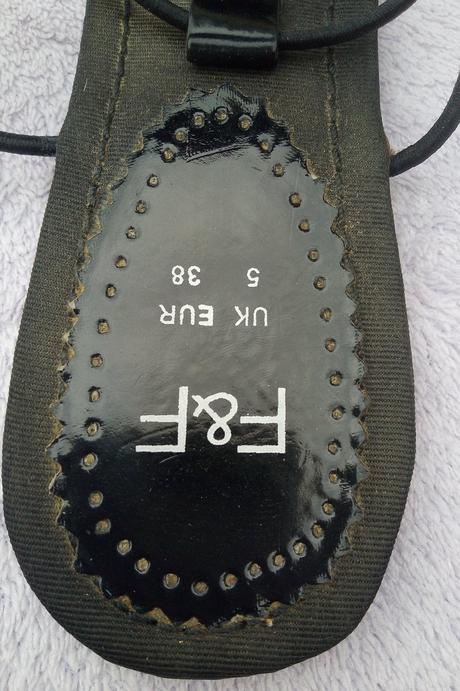 Sandále s gumičkou, f&f,38