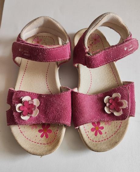 Sandálky, cupcake,29