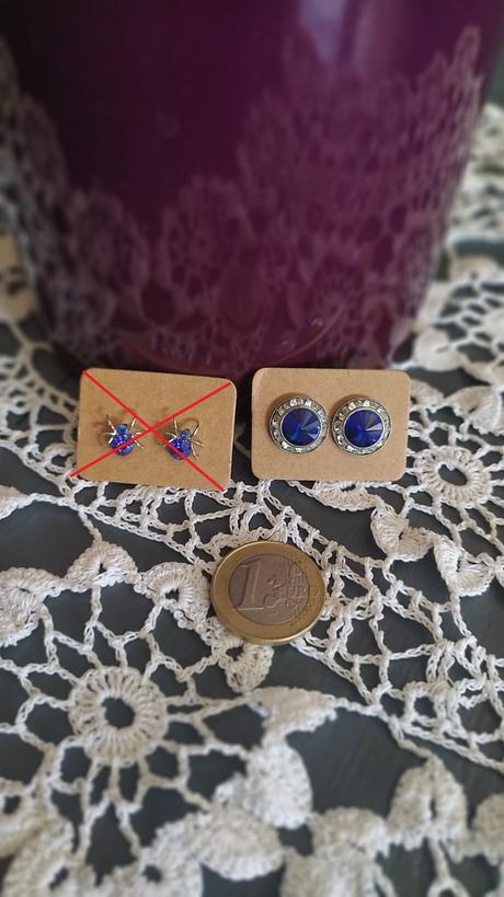 Napichovacky ametyst lapis motyl, 