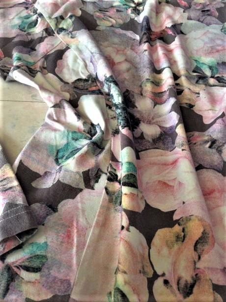 Kvetované princess tričko, l