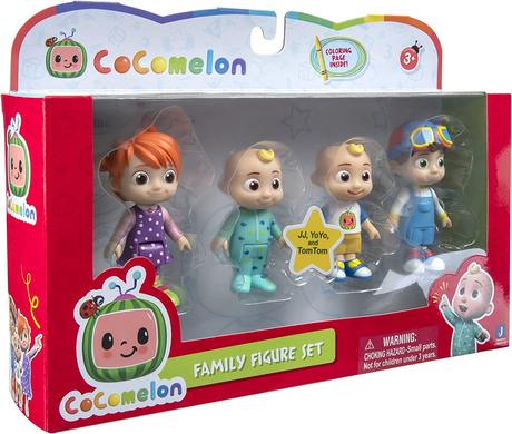Cocomelon rodina 4-dielny set,