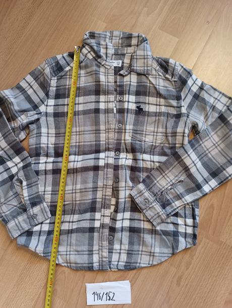 Flanelová košeľa, abercrombie&fitch,146