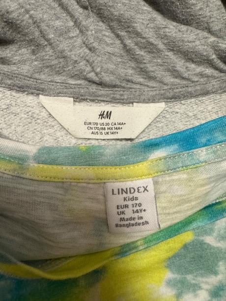 Batikované tričko, lindex,170