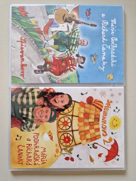 Dvd spievankovo 1+2,