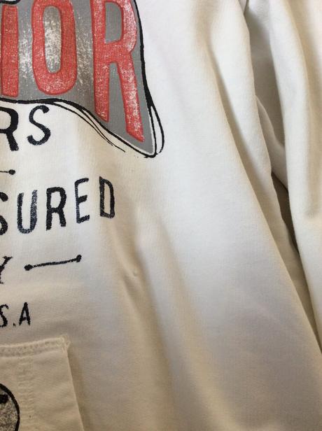 Kvalitná mikina l/xl, denim,l