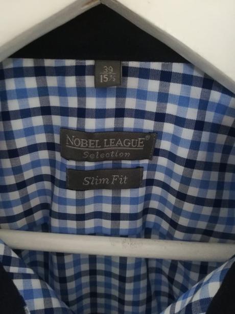 Károvana košeľa top stav, 39