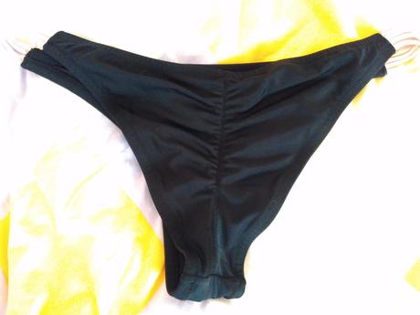 Victoria's secret cierne + kvetovane bikini, victoria's secret,l