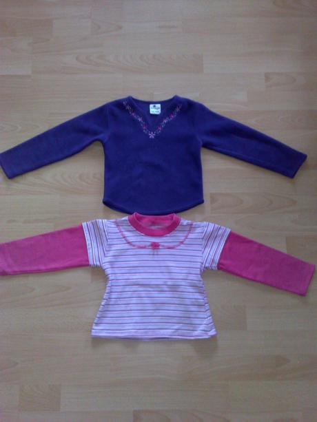 Tričko + pulóvrik, 98