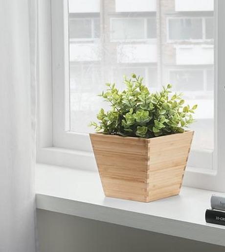 Bambusové kvetináče zn.vildapel z ikea 6 ks, 