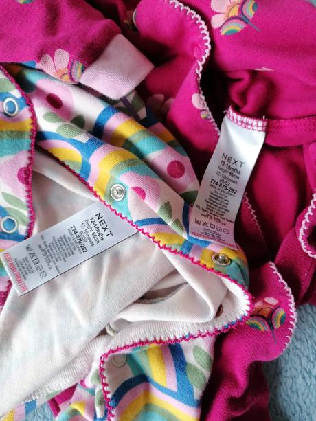 Pyžama kvietky, next,86