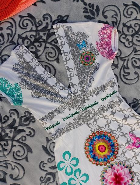 Nádherné biele šaty desigual, desigual,s