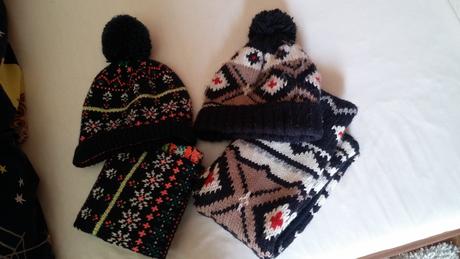2x suprava čiapka a šal., primark