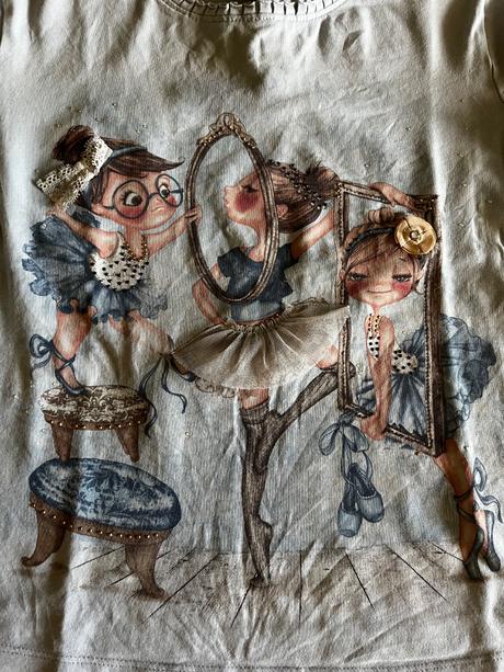 Tričká mayoral s dievčatami - dvojset, mayoral,128