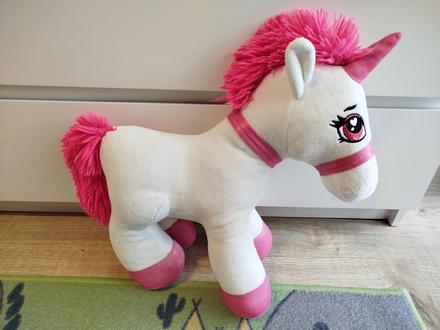 Plysovy konik unicorn jednorozec, 