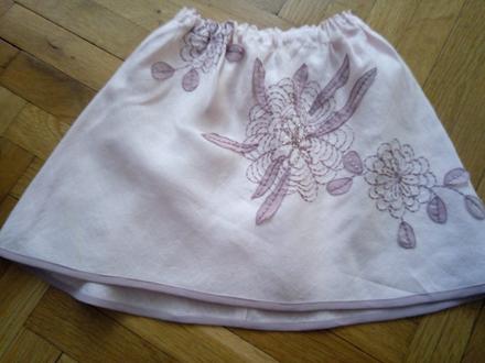 Plátena suknička, 104