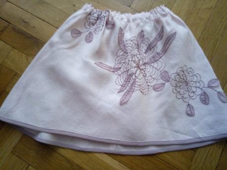 Plátena suknička, 104