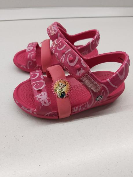 Sandale zn. crocs - frozen edicia, c6 vel.22/23, crocs,23