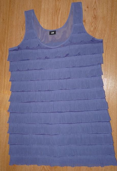 Splývavé volánové, h&m,44
