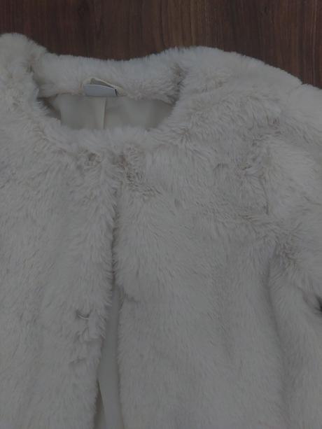 Dievčenský kabátik kožušinový, 152