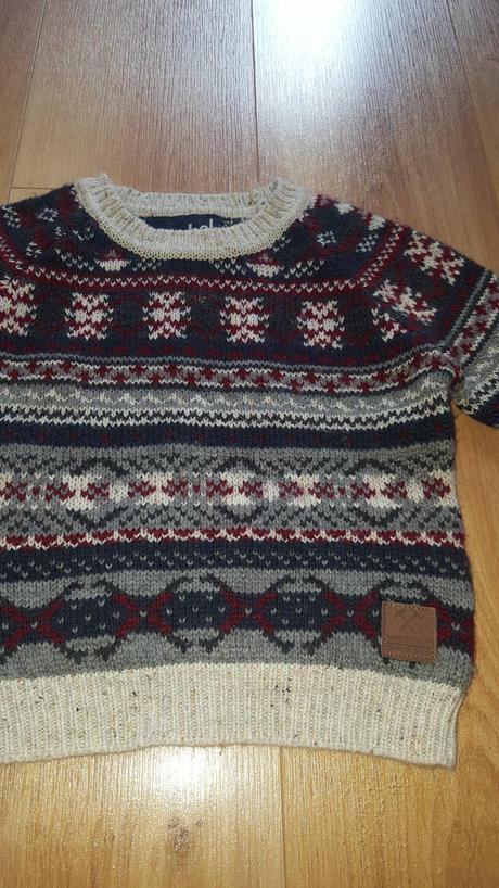 Krásny svetrík 3-4 roky, rebel,98