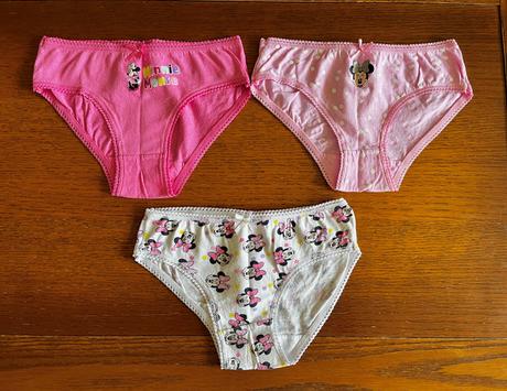 Nohavičky s motívom minnie mouse 4 kusy, disney,122
