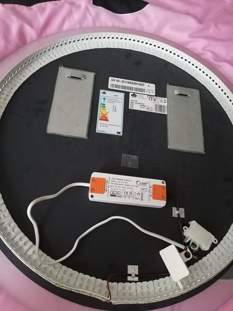 Zrkadlo do kúpeľne s led, 