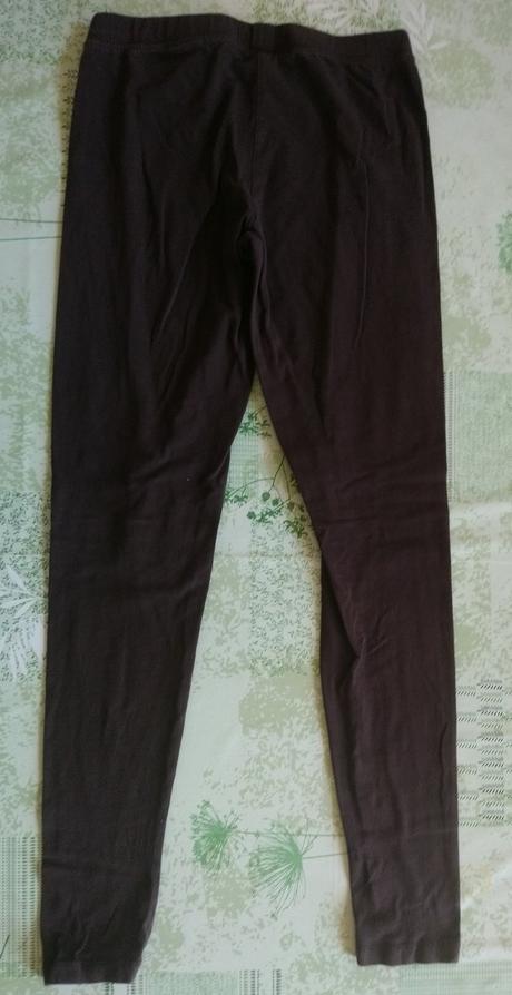 Dámske tmavo hnedé elastické legíny, tally weijl, tally weijl,xs