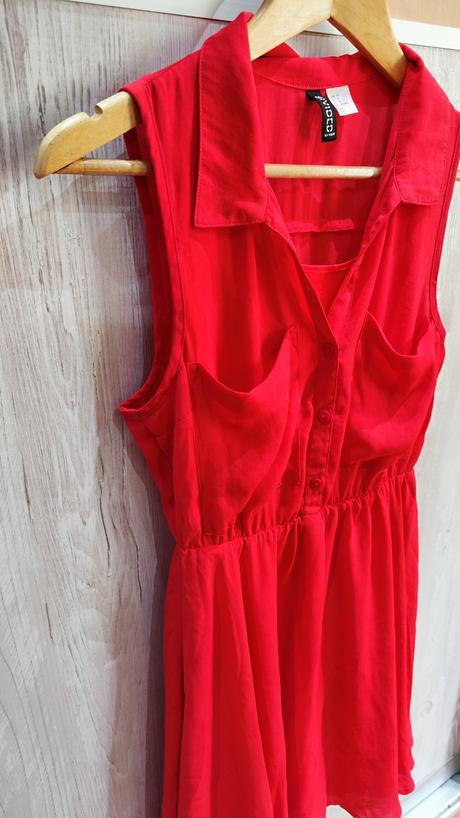 Šaty s vreckami, h&m,36