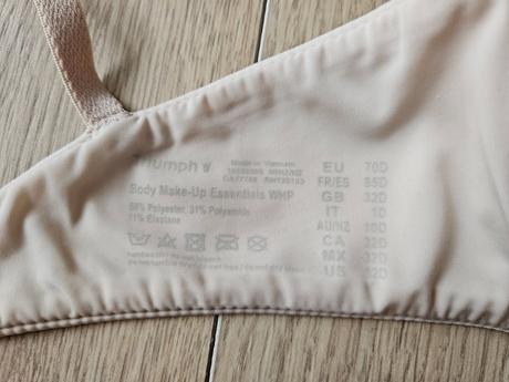 Tričková podprsenka triumph body make-up essential, triumph,70d