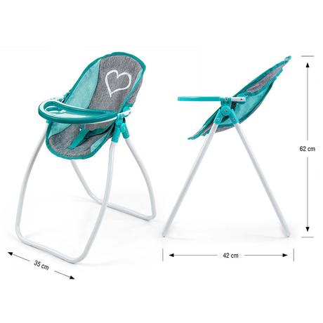 Detská sada pre bábiky mätová,