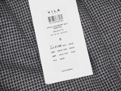 Kvalitná úpletová sukňa vila, s