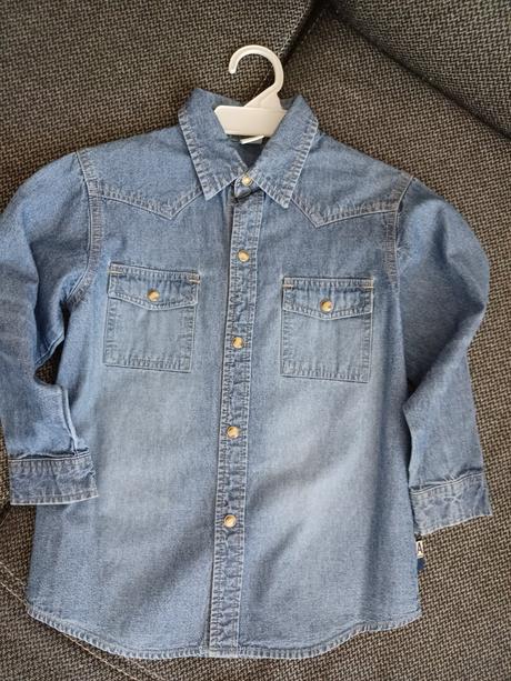 Frajerská riflová košeľa, adams,110