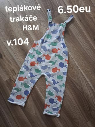 Teplákové trakáče h&m, h&m,104
