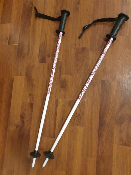 Lyžiarske palice detské top stav, 75 cm