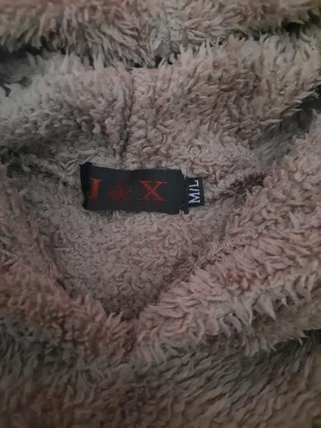 Dámska huňatá mikina, m