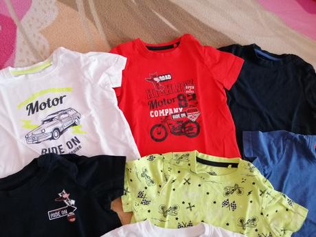 Chlapcenske tricka 7ks, lupilu,86