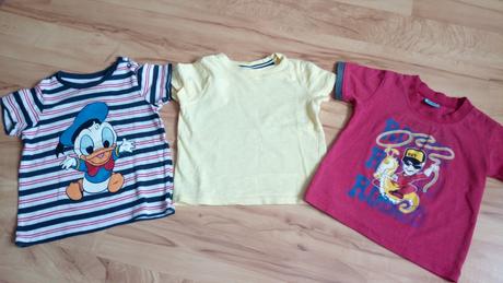 3x tričko na leto - 86, h&m,86