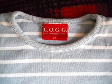 Páskované tričko, h&m,86