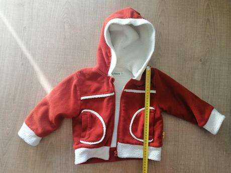 Plyšová bundička, velkosť 104-110, frog,110