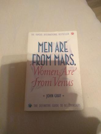 Kniha meno are from mars,women are from venus, 
