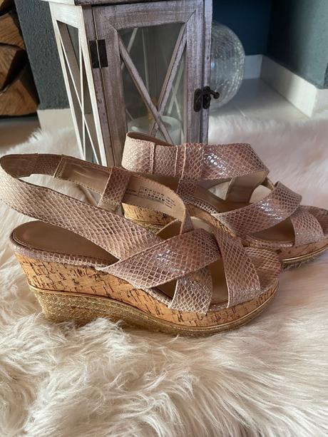 Sandále na platforme, 39