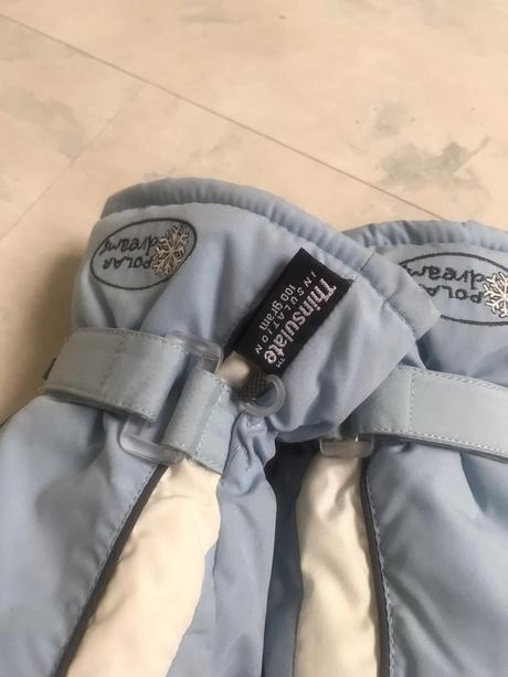 Lyžiarske rukavice thinsulate č. 7,5,