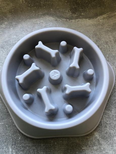 Protihltacia miska pre steniatka alebo male psíky,